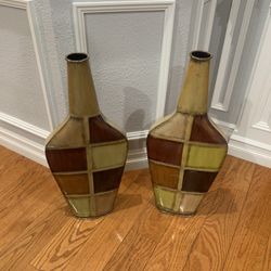Vases Decorations Metal 