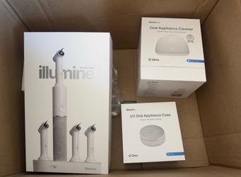Illumine Ultrasonic Scaler, DentalPod Cleaner & ZimaGo UV Case Bundle