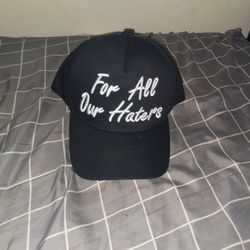 for all haters cap and cross cap