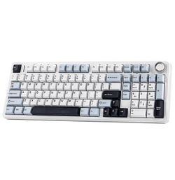 AULA F99 Pro Wireless Mechanical Gaming Keyboard - Blue/White/Black - BRAND NEW STILL IN BOX