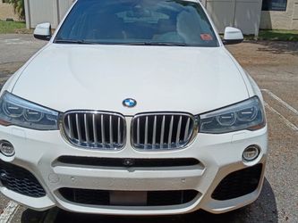X4 BMW 2015 SUV White With Dark Tan Leather Seats Sunroof- 29000 Miles 4 Brand New Run Flat Tires- Owned By Old Lady- Garage Kept-  No accidents  -Ser