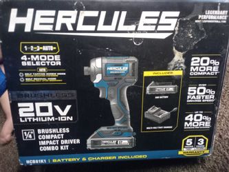 Hercules Brushless 1/4"
