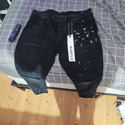 purple jeans brand new never worn hmu Asap!!