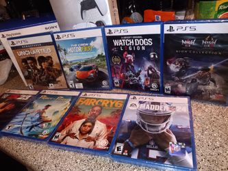 PS5 Games (only) No System
