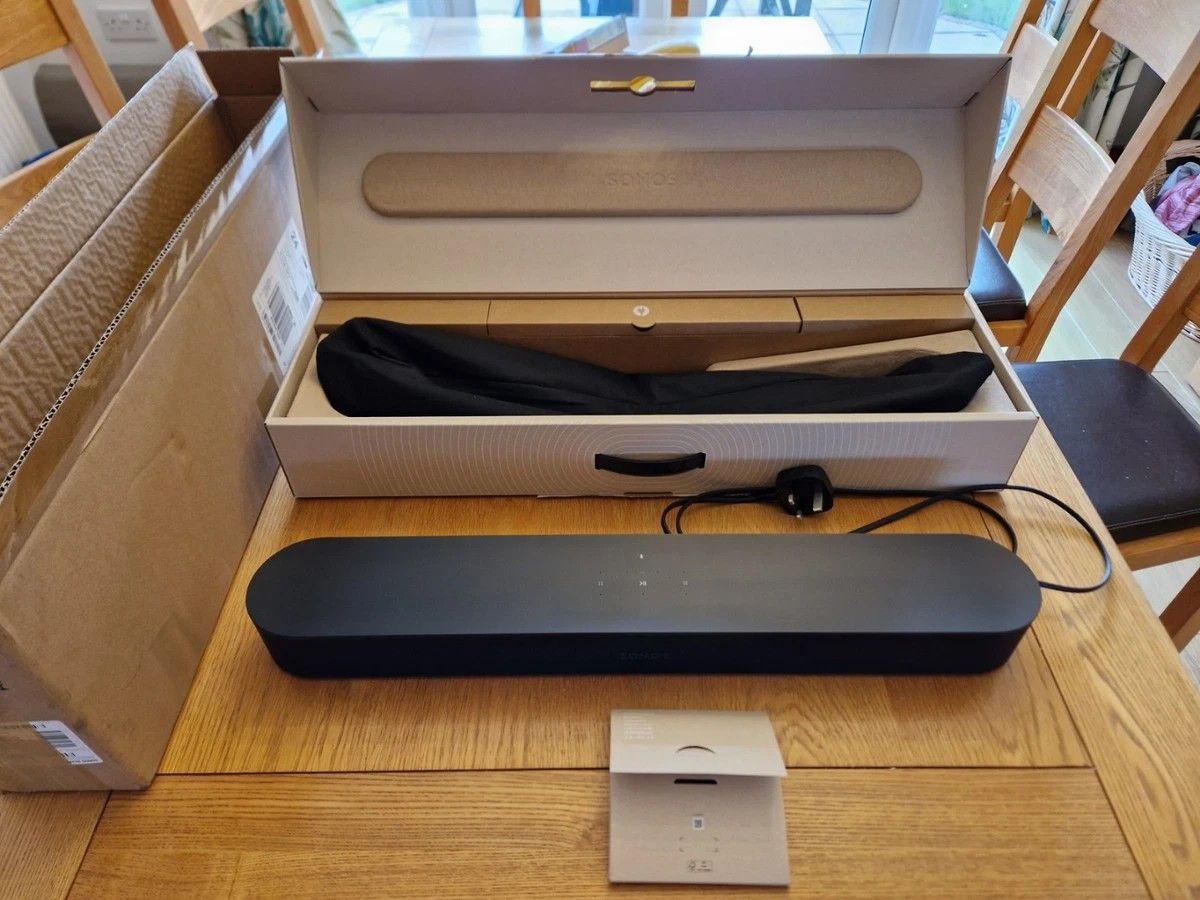Sonos Beam (Gen 2) Smart Soundbar - Black