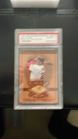 2001 SPG.B milestone ED trading card