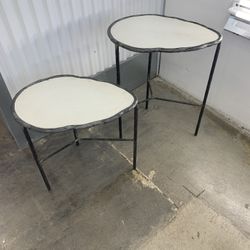 End table/iron framed table/table