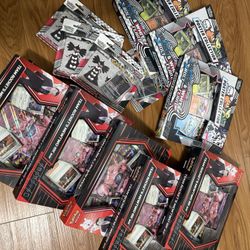 Pokemon Trading Cards Unova Poster Collection, White Flare Tech Stickers &mewtwo Ex Boxe