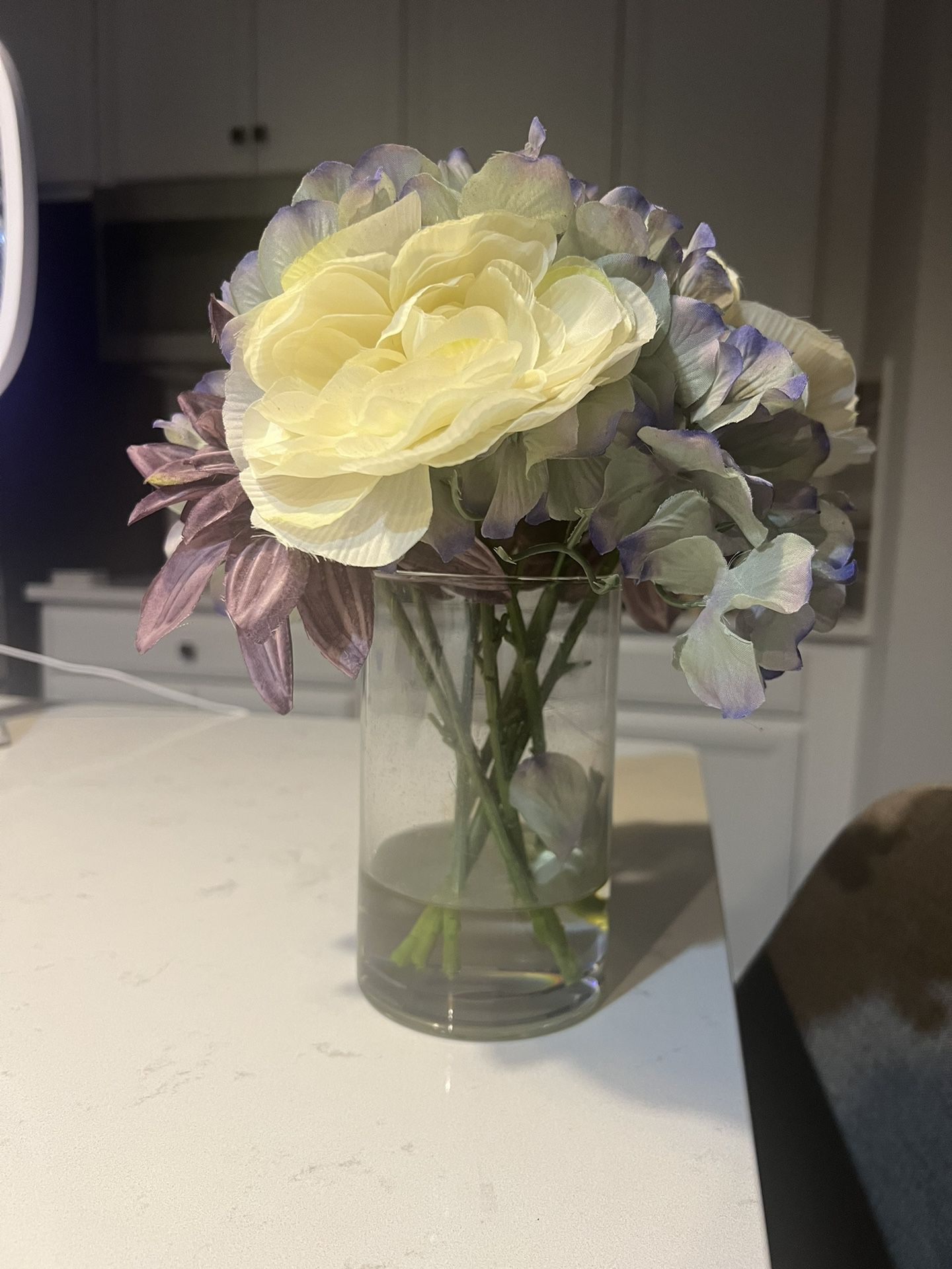 Artificial Flower With Vase 