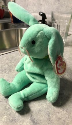 Hippity TY Beanie Baby RARE w/ TAG ERROR