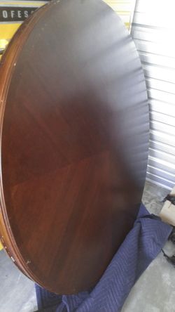 Wood Table Set With Glass Top