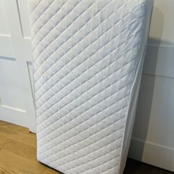 Newton Crib Mattress, Standard Size, White
