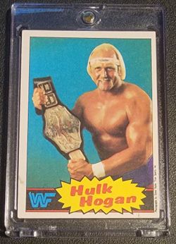 Hulk Hogan 1985 Topps WWF