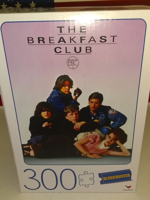 Brand New The Breakfast Club Blockbuster 300 Piece Puzzle