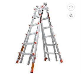 New ittle Giant Ladders Leveler M26 with Leg Levelers and AirDeck Ports 26-ft Reach Type 1A - 300 lb