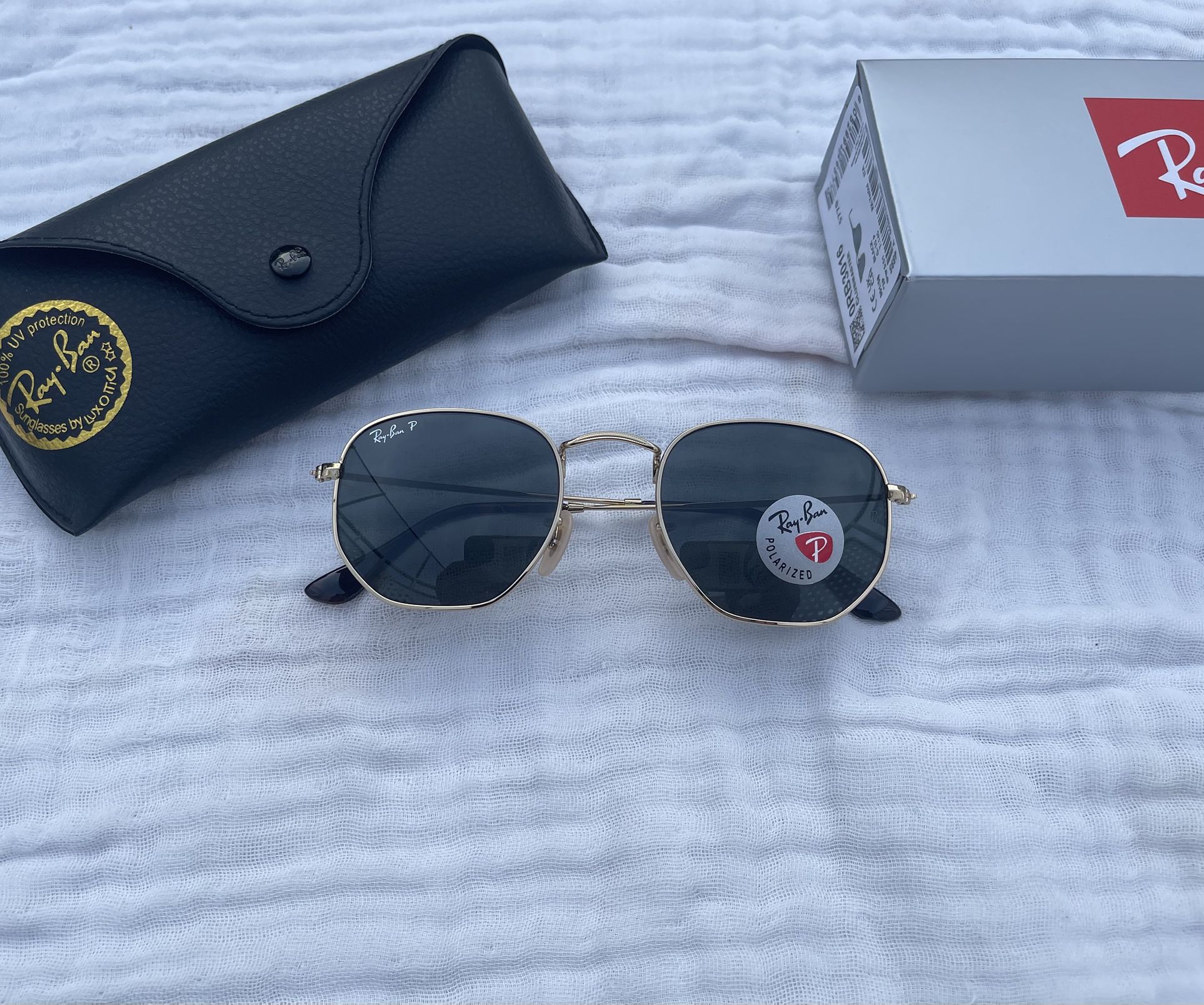 Hexagon 3548 Polarized Lenses Unisex Sunglasses