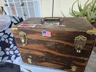 Vintage fishing box