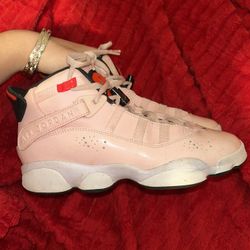 Jordan 6 Rings Pink Atmosphere 