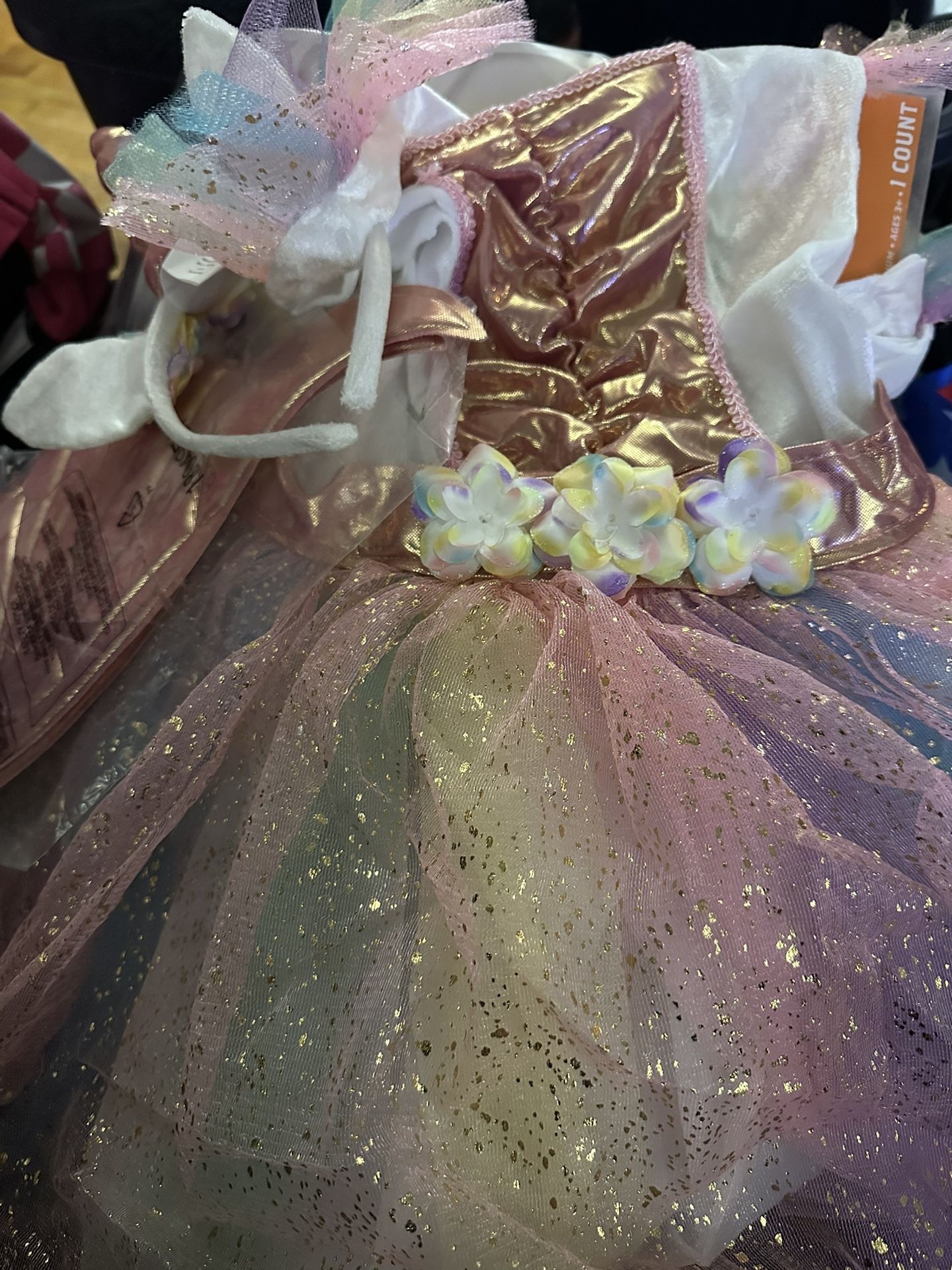 Girls Fairy Unicorn Costume 