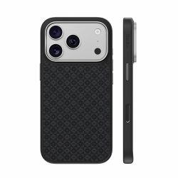 Benks ArmorGrid Pro Obsidian Black Case built with Kevlar® for iPhone 17/18 Pro Max
