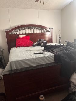King size BED FRAME ONLY