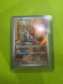Pokemon Mimikyu 075 Full Art Promo