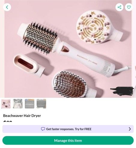 Beachwaver Hair Dryer
