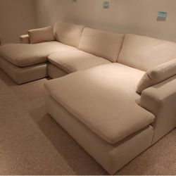Cloud Comfy Plush Modular Sectional Sofa Couch 