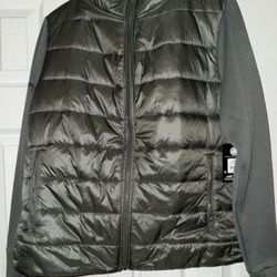 NWT WOMENS LARGE JACKET COAT HUNTER GREEN 