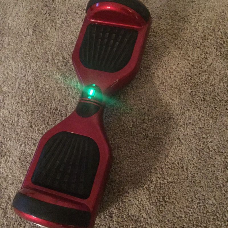 Red hoverboard