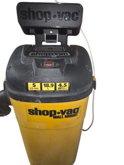 Shop-Vac Wall Mount Wet/Dry Vacuum 5 Gallon