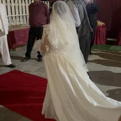 Wedding dress mermaid style