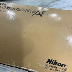 Nikon 24-50mm Lens F3.3-F4.5 D AF.  Open Box Never Used 