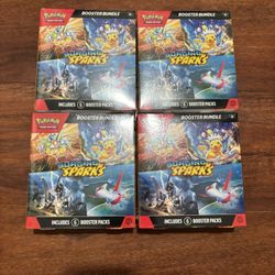 Pokemon Surging Sparks Booster Bundles 