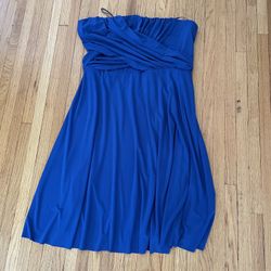 ann Taylor formal royal blue dress - 18 EUC