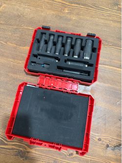 Milwaukee 11Pc Deep Impact Socket Set