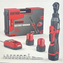 Cordless Brushless Ratchet Wrench Set 