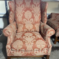 Pair Of Ultra Cute Wingback Chairs 