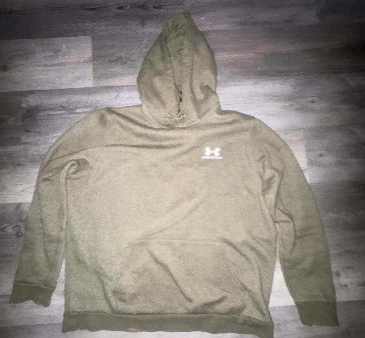 Green Under Amour Hoodie 