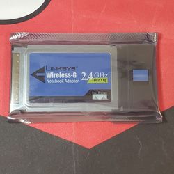 Linksys Wireless-G 2.4GHZ 802.11g Notebook Adapter WPC54G