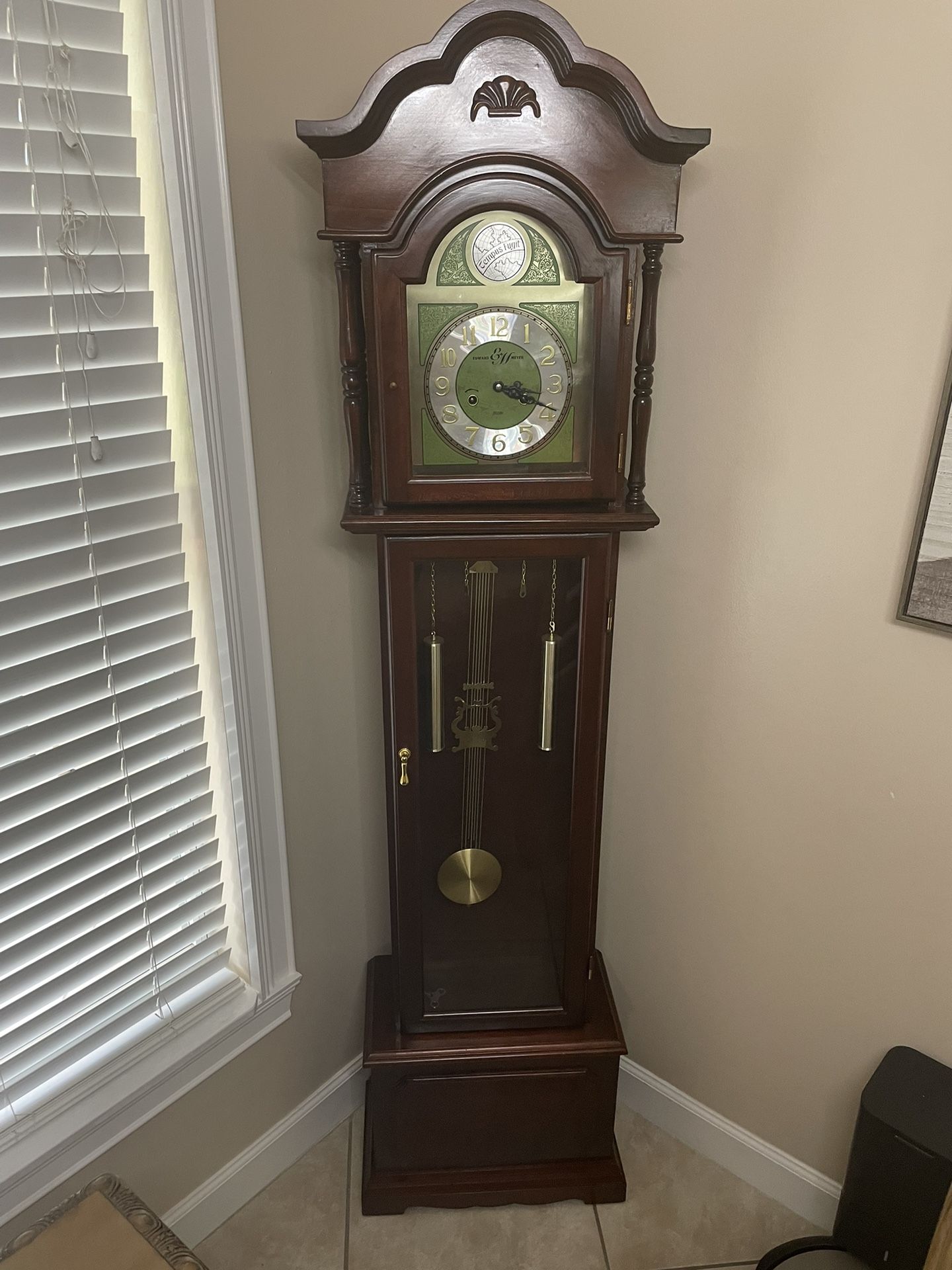 Tempus Fugit Edward Meyer 31 Day Grandfather Clock
