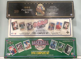 Baseball cards Complete 90’s Sets