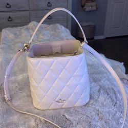 Kate Spade Corey  Quilted Leather Bucket Bag