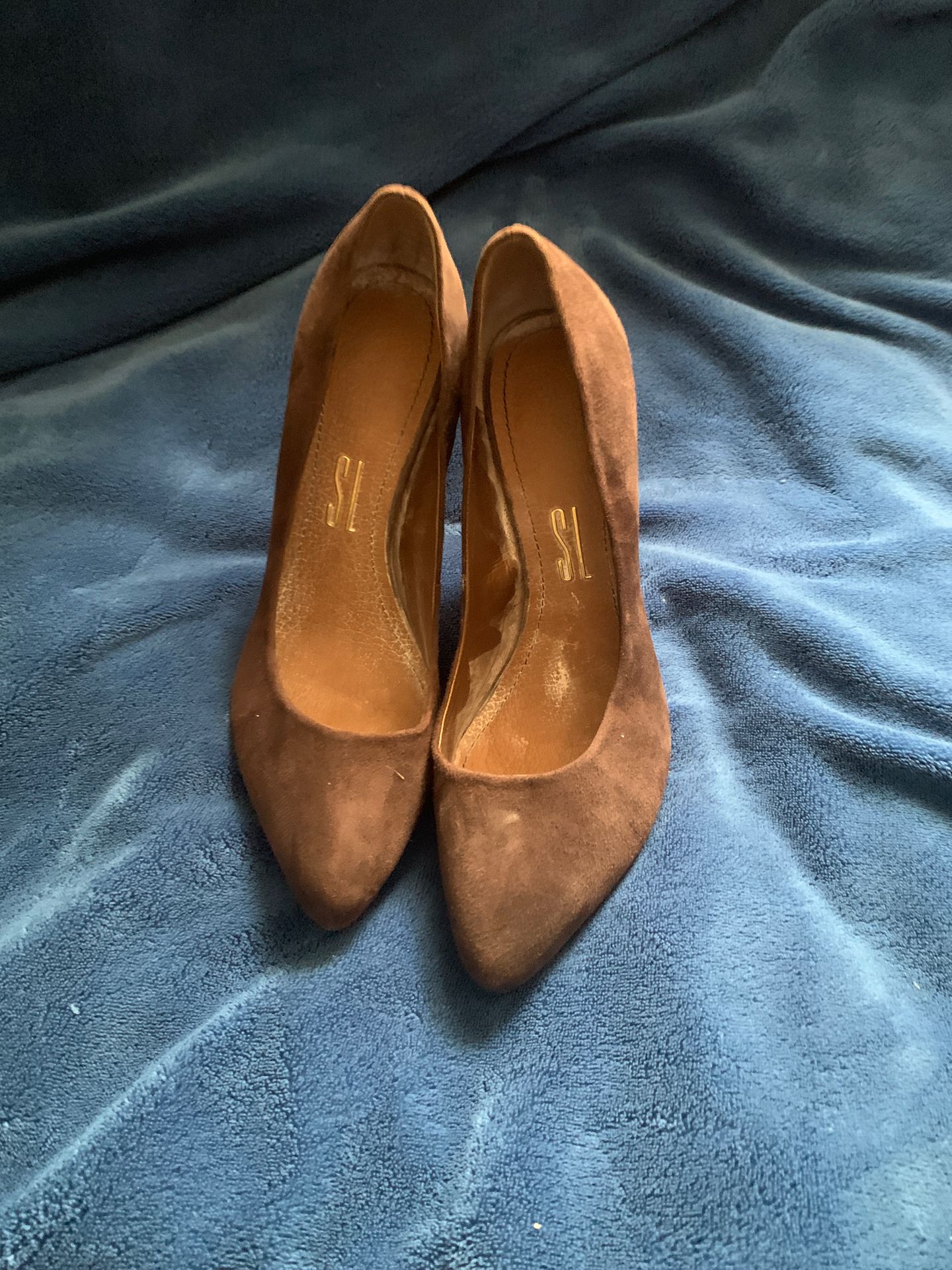Brown heels