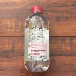 Garnier SkinActive Micellar Cleansing Water: All-In-One: Cleanses + Removes Makeup + Soothes: For All Skin Types; 13.5 oz