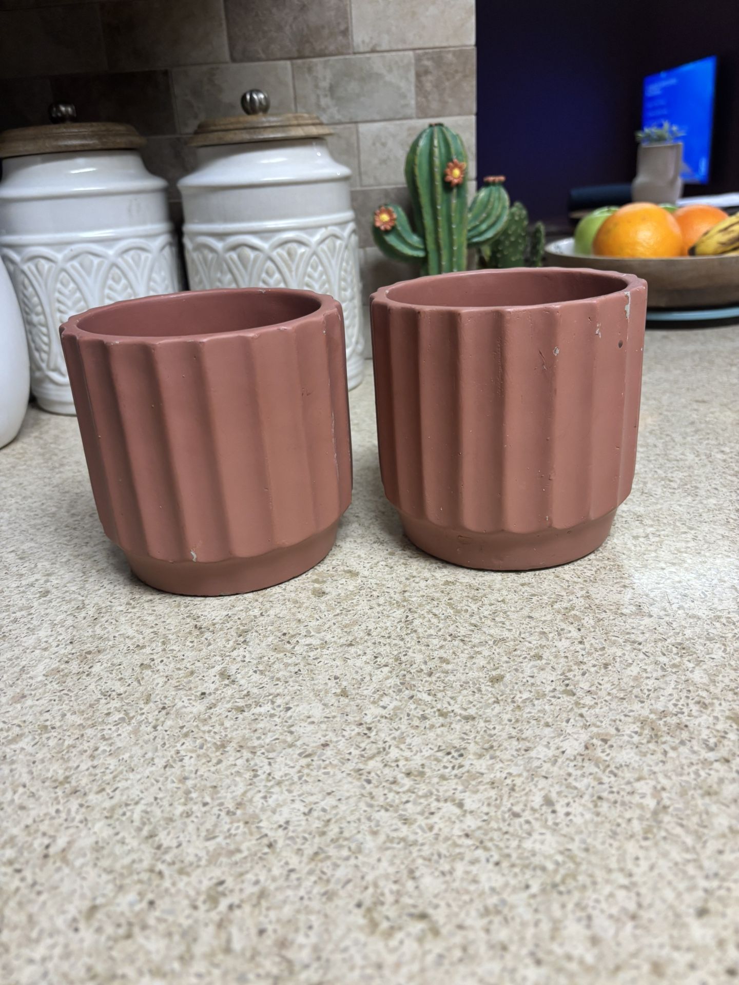 2 Small Pots