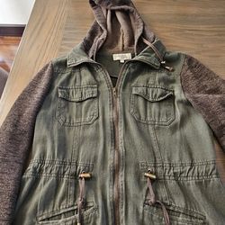 Womens Cargo Sweater Jacket