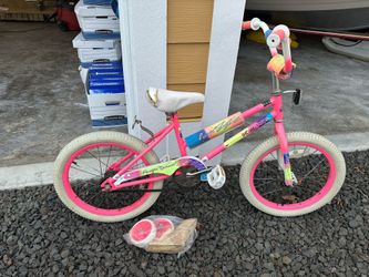 18” girls bike