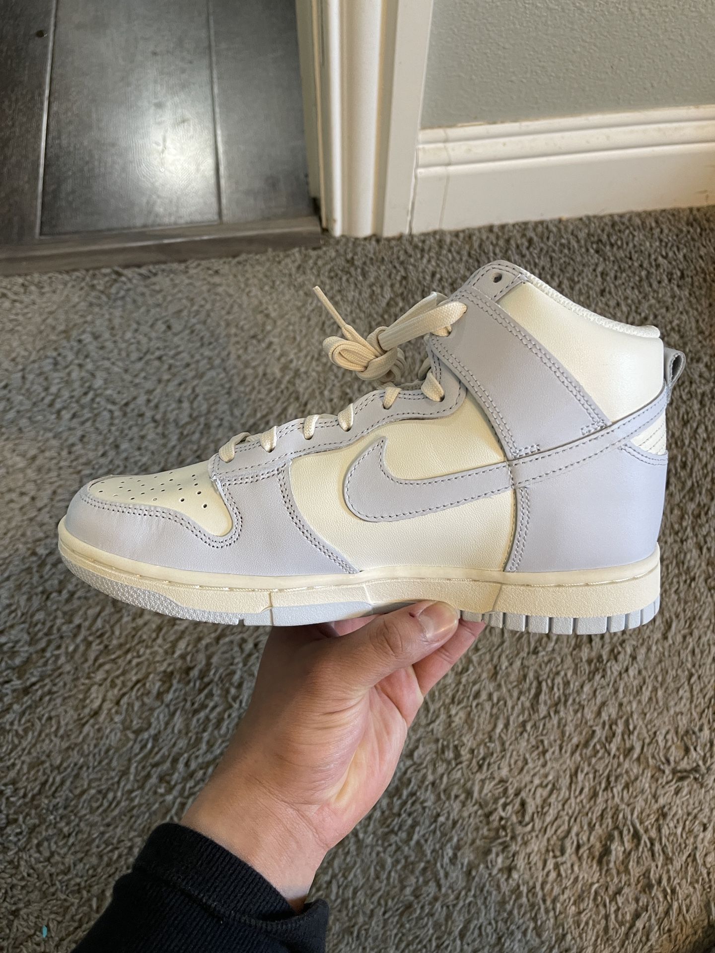 W Nike Dunk High “Football Grey”