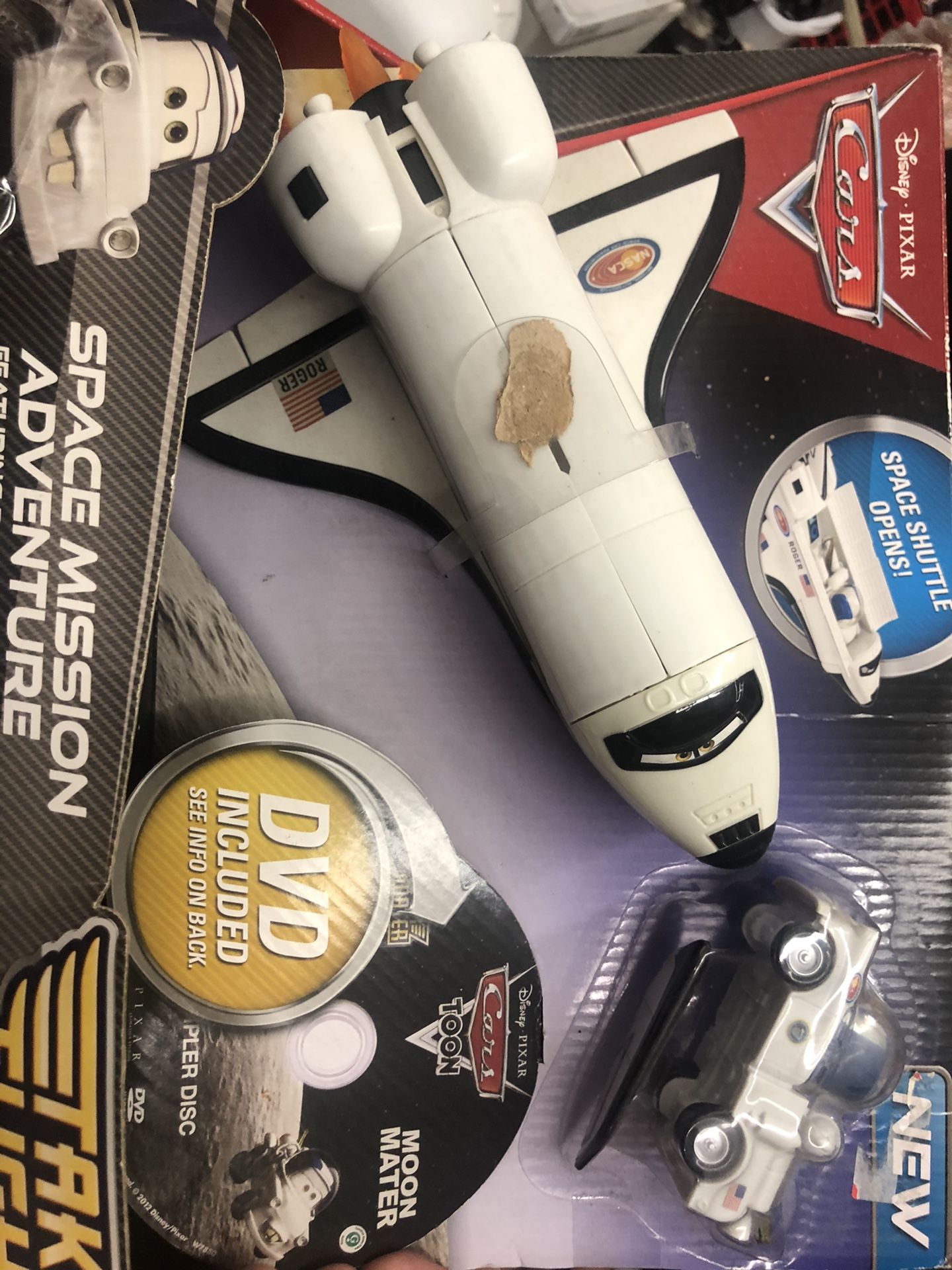 Disney Cars Pixar Space Mission Adventure Mater With Dvd